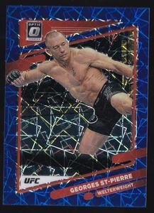 2022 Donruss Optic UFC #57 Georges St-Pierre Blue Velocity GSP - Picture 1 of 2