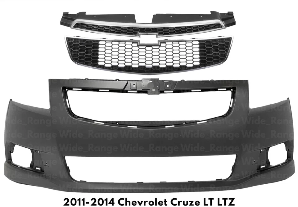 Cubierta de parachoques delantero fascia y rejilla para Chevrolet Cruze 2011-2014 con equipamiento RS Foto 1 de 4