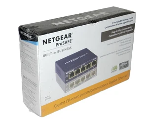 Netgear ProSafe 5-Port Gigabit Desktop Switch - GS105NA_Neu & Versiegelt - Bild 1 von 10