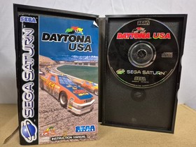 Daytona USA Sega Saturn PAL Complete Manual