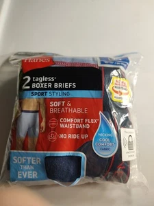 Pack de 2 calzoncillos boxer Hanes talla: L 36-38 (nuevos) - Imagen 1 de 5