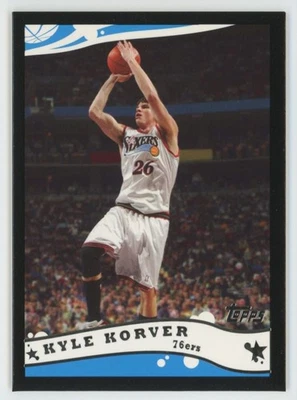 2005-06 Topps BLACK Kyle Korver 272/500 76ers #72 A1 - Image 1 of 2