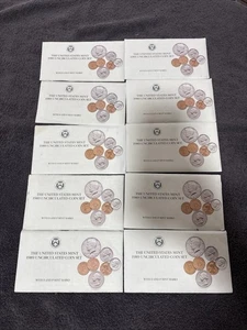 1989 PD US Mint Set, Lot Of 10 - Picture 1 of 8