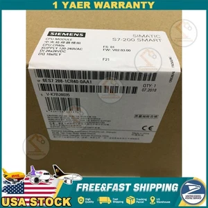 New Siemens 6ES7288-1CR40-0AA1 6ES7 288-1CR40-0AA1 S7-200 SMART CPU CR40s - Picture 1 of 2