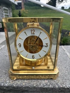 Lecoultre atmos Clock Super Clean Runs Great - Imagen 1 de 5