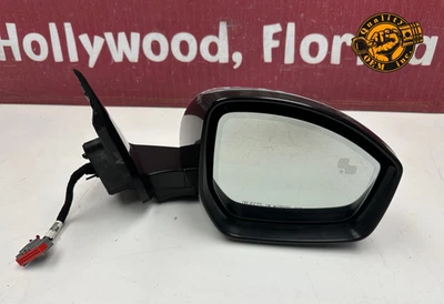 2017-2025 JAGUAR F-PACE ПРАВАЯ БОКОВАЯ ДВЕРЬ ЗЕРКАЛО ЗАДНЕГО ВИДА С СЛЕПЫМИ ПЯТНАМИ СЕРЕБРО OE - Изображение 1 из 4