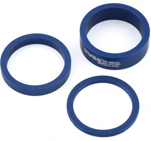 MCS BMX Headset Spacer, OLDSCHOOL GT BMX SE 1-1/8 USA BLUE SET NEW - Picture 1 of 1