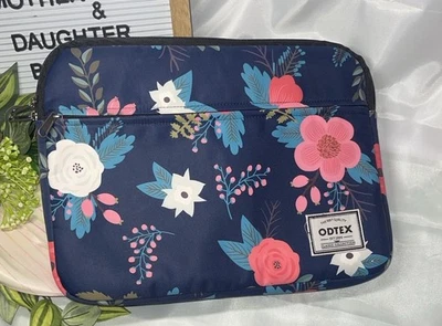 Funda protectora ODTEX 14–15” azul marino floral Foto 1 de 3