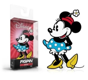 Pin Minnie Mouse Mini FiGPiN Esmalte M58 Pin Disneyland Disney World - Imagen 1 de 8