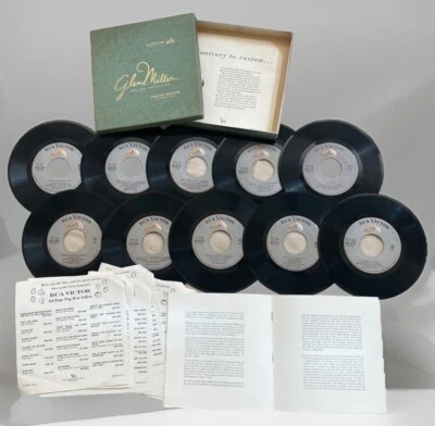 Glenn Miller & his Orchestra: Vol I 45 rpm Set 1956 RCA Victor Grey Label VG/VG+ - Image 1 of 4