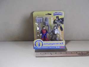 Imaginext DC Super Friends Superman & Metallo 3"in Figures Fisher Price 2015 - Picture 1 of 10