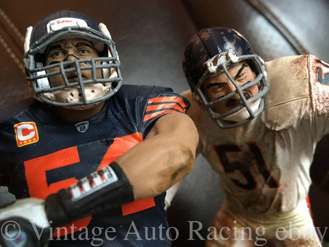 NFL McFarlane Chicago Bears Dick Butkus Brian Urlacher 6 inch Action Figures Cover