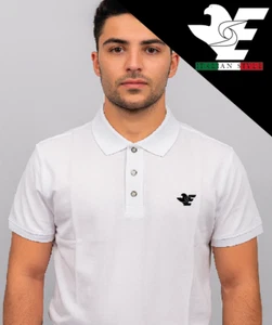 Polo uomo manica corta Essendo 100% cotone  M L XL XXL 3XL - Picture 1 of 2