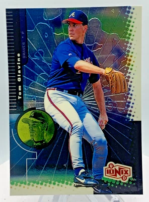 1999 Upper Deck Ionix - Tom Glavine #9 - Image 1 of 2