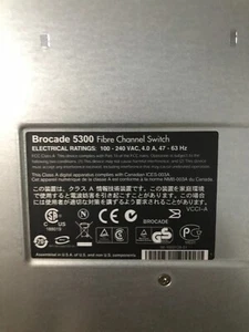 Brocade Switch 5300 80Ports SFP 8Gbits Managed 5320  - Bild 1 von 3