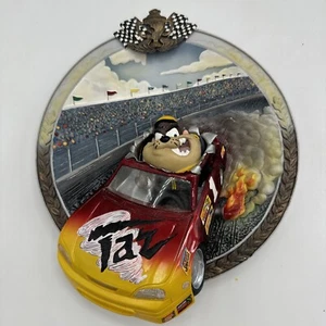 TASMANIAN DEVIL TAZ BRADFORD EXCHANGE COLLECTOR'S PLATE "READY, SET...GO!" - Picture 1 of 5