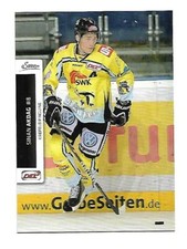 LED player card - 12/13 - Sinan Akdag - Krefeld penguins #178 - eagle Mannheim