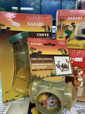 Habitrail Safari Lot Of 7 Pieces