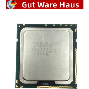 FOR MATCHED PAIR INTEL XEON X5690 3.46GHZ 6.4GT/S 12MB 6 CORE 1333GHZ SLBVX CPU - Picture 1 of 2