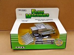 VINTAGE ERTL DEUTZ-ALLIS COMBINE W/ 2 HEADS #1284 ~ MINT IN OPEN BOX ! - Picture 1 of 4