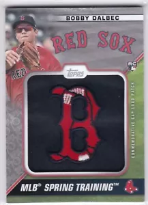 2021 Topps Serie 1 Feder Training Cap Logo 70. Bobby Dalbec RC Red Sox 62/70 - Bild 1 von 1