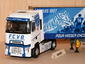 RENAULT T HIGH ANHÄNGER TRANSPORTER LUIZET FCVB ELIGOR 1/43 Ref 117602 - Bild 1 von 5