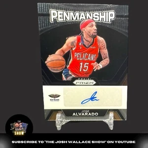2023-24 Prizm “Penmanship” Jose Alvarado AUTO Autograph PELICANS - Picture 1 of 3