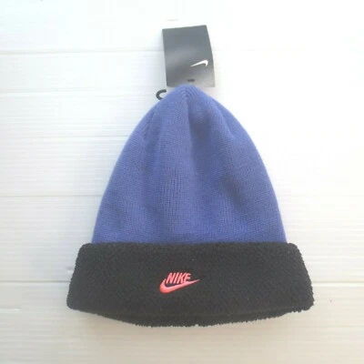 Gorro Nike Youth Sportwear Sherpa - BQ0030 - Púrpura 554 - Nuevo con etiquetas Foto 1 de 4