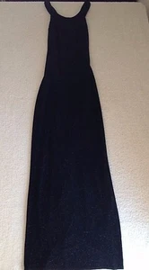 Jump Apparel Company By Wendye Chaitin Black Evening Gown Prom Dress Size 5/6 - Picture 1 of 10
