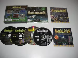 TOTAL ANNIHILATION Commander Pack Pc Base Game + Core Contingency Battle Tactics - Picture 1 of 1