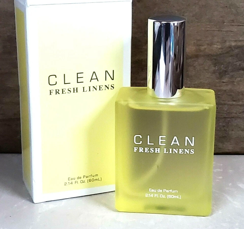 Limpio ~ Ropa de cama fresca ~ 2,14 oz EDP spray nuevo en caja eau de parfum Foto 1 de 1