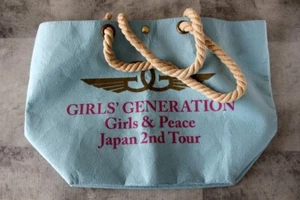 SNSD Girl's Generation Girls & Peace Japan 2nd Tour Non Fabric Totebag Bag BLE - Picture 1 of 3