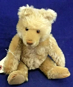 1930's Antique Very Good Condition German Steiff Bear, Golden Mohair 9" - Picture 1 of 9