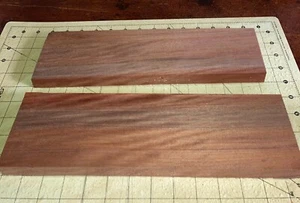 Two Pieces Hawaiian Ohia Wood~ 13 1/4" x 3 7/8" x 3/4"  (#288) - Picture 1 of 4