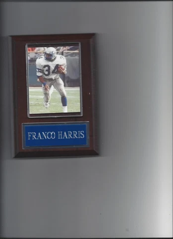 FRANCO HARRIS PLAQUE SEATTLE SEAHAWKS FOOTBALL NFL Cover