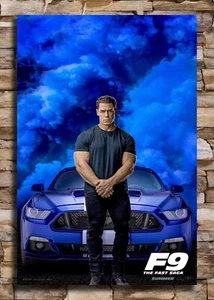 4722 Jacob Toretto Fast & Furious 9 póster de película 27x40 32x48 seda artística - Imagen 1 de 5