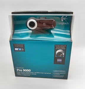 Logitech QuickCam Pro 9000 (960-000050) Autofocus USB Webcam - NEW - SEALED - Bild 1 von 7