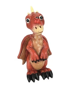 Draco The Red Miniature Dragon of Azar - a Fairy Garden Miniature by GlitZGlam - Picture 1 of 9