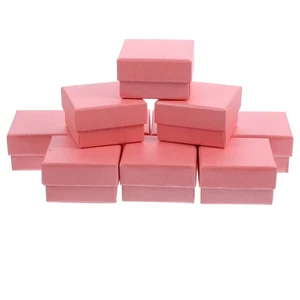 10 Piezas Joyería Caja Regalo Mini Pequeña para Cajas de Papel Decorativas con Tapas - Imagen 1 de 12
