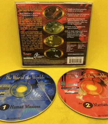 Jeff Wayne's War of the Worlds (Windows PC 2-Disc CD-ROM, 1998, Rage) - Image 1 of 4