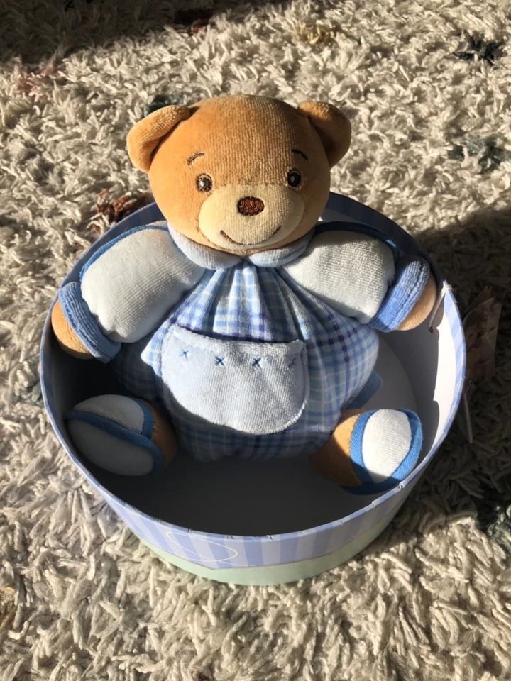 Neu original verpackt Kaloo Chubby Bär blau - Bild 1 von 4