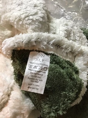 7月P2超柔软人造毛皮豪华毯子 — 第 1/2 张图片