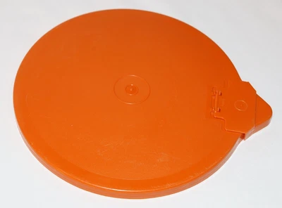 Tapa de repuesto Tupperware naranja para 8 tazas Mix N Store 696-3 + tapa abatible 697-4 Foto 1 de 4