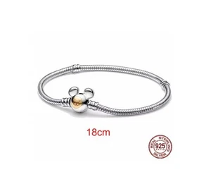 Pandora Disney 100th Anniversary Bracelet, Size 18, Sterling Silver, S925 - Picture 1 of 1