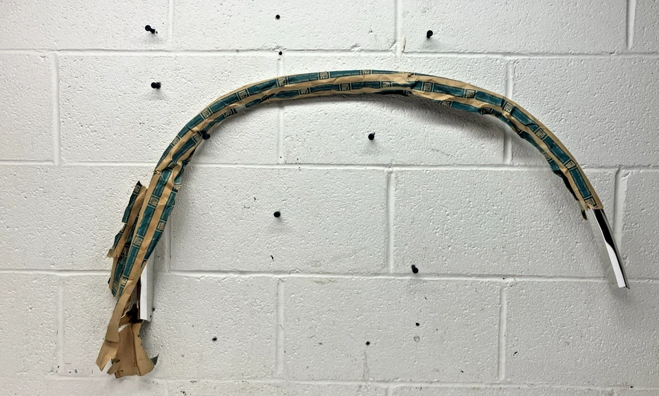 Guarnição de poço de roda traseira LH 9635122 1978-81 Chevrolet Malibu Classic Wagon fabricante de equipamento original (SR17 - Imagem 1 de 4