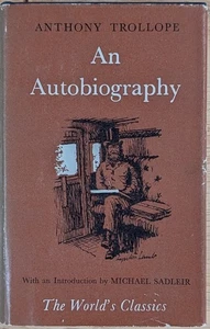An Autobiography by Anthony Trollope 1961 HCDJ Modern Library Excellent Cond! - Imagen 1 de 7