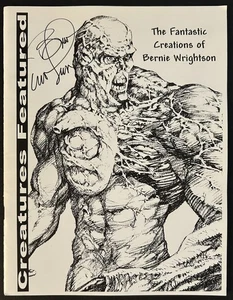 KREATUREN ZEIGTEN DIE FANTASTISCHEN KREATIONEN VON BERNIE WRIGHTSON SIGNIERT 2000 - Bild 1 von 6