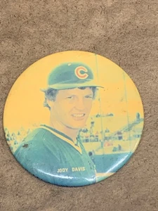 1981-88 Jody Davis Chicago Cubs 3" Pinback Button - Bild 1 von 4