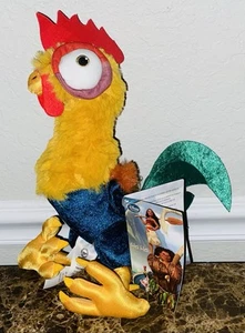 Disney Parks Moana Chicken Hei Hei Plush 12 Inch Tall NEW NWT Stuffed - Picture 1 of 4