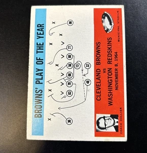 1965 Philadelphia #42 Browns Gioco dell'anno - Blanton Collier - Foto 1 di 2
